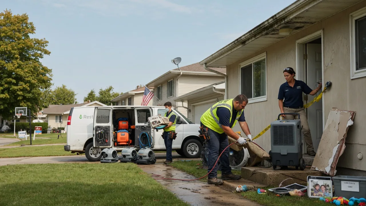 Water Damage Restoration in Warr Acres, OK near me